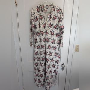 Vintage long floral nightgown